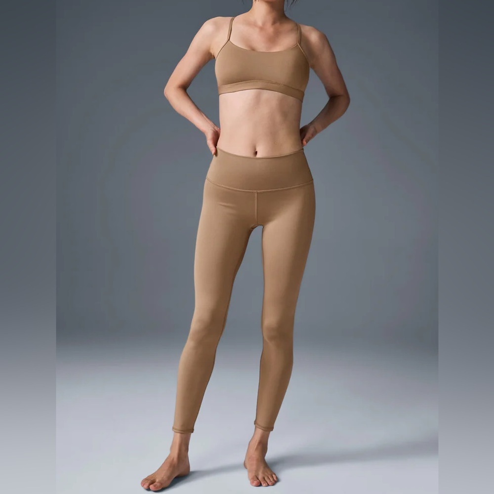ALO Yoga Airlift Intrigue Bra (S) & 7/8 High-Waist Airlift Legging (XS) Set